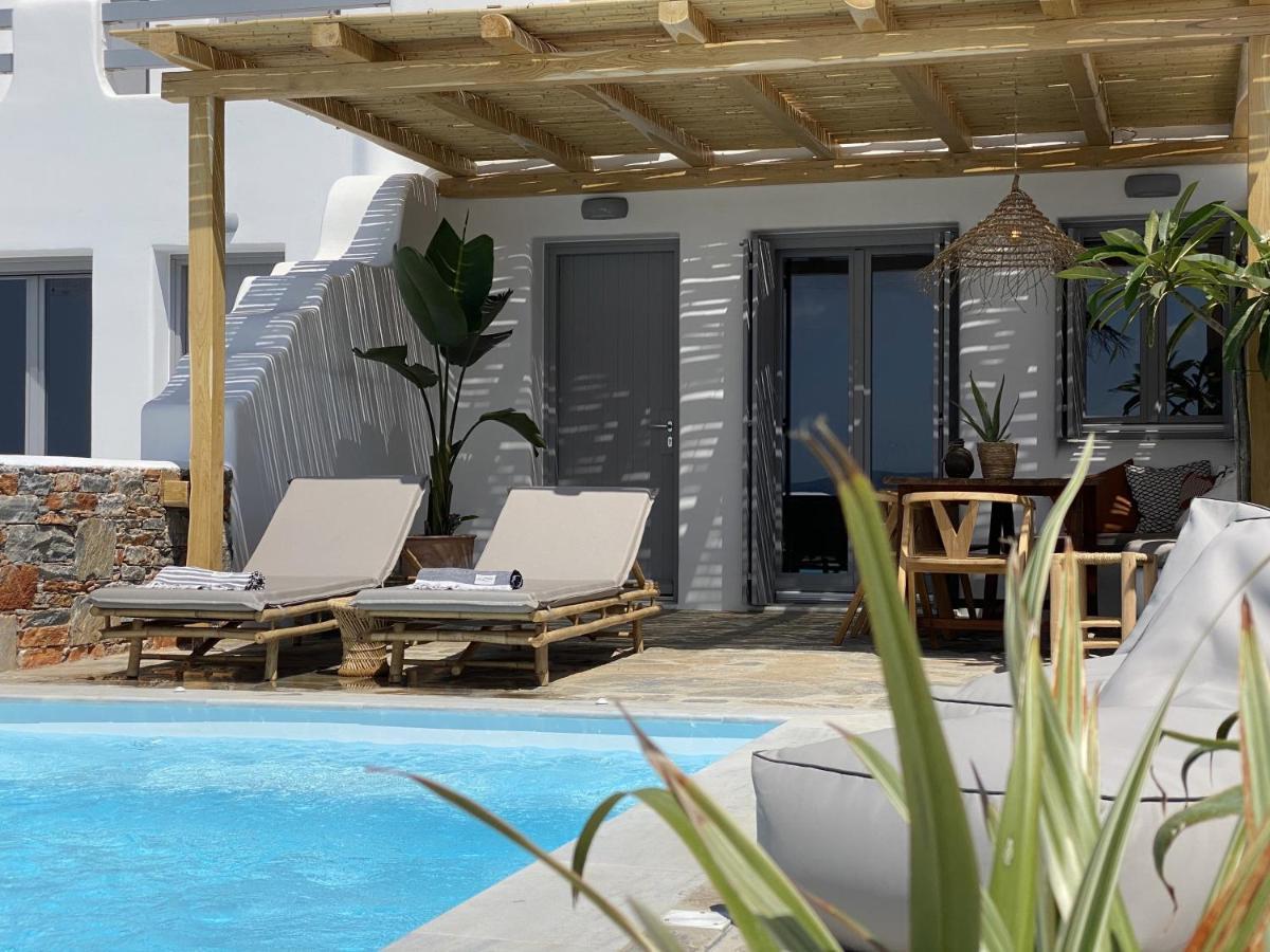 Villa Ypsilon Naxos - Luxury Holiday House With Amazing Sea View & Private Pool Agia Anna  Esterno foto