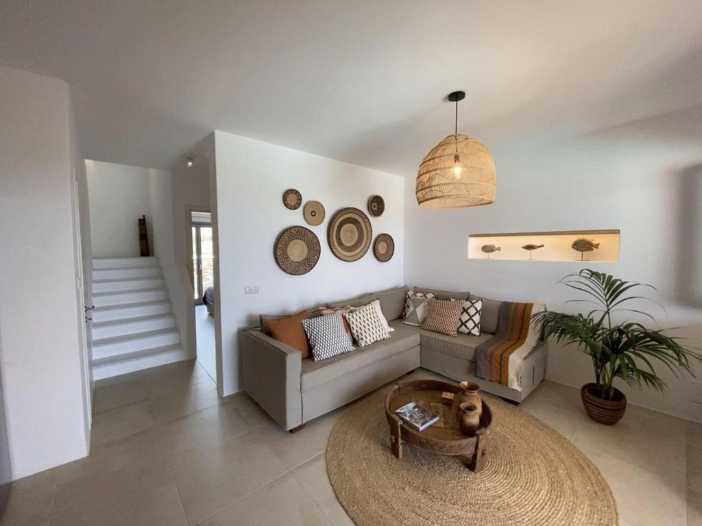 Villa Ypsilon Naxos - Luxury Holiday House With Amazing Sea View & Private Pool Agia Anna  Esterno foto
